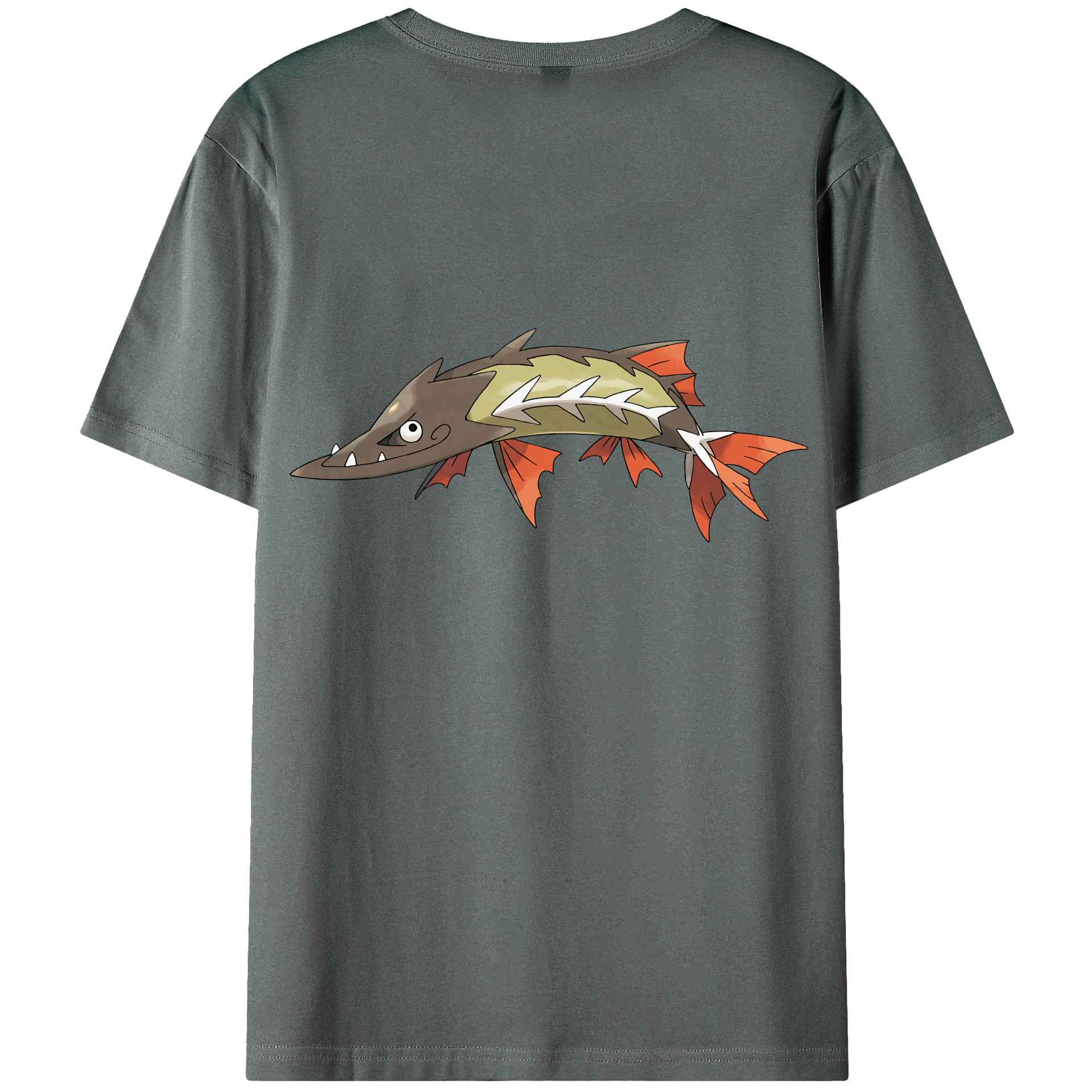 （画像用） ポケットモンスター Pokémon 綿100％半袖Tシャツ（背面プリント）